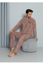 Moda Çizgi WelSoft Polar Erkek Pijama Takımı 6827