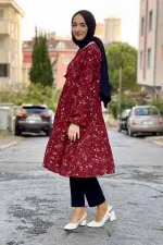 Moda Çizgi Desenli Tunik