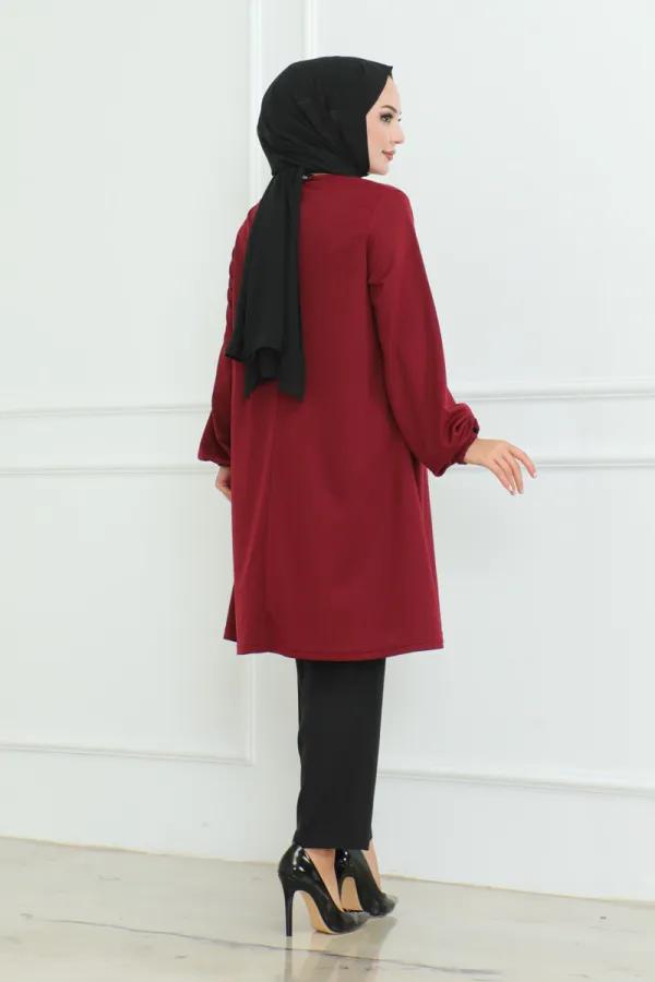 tunik bordo 601