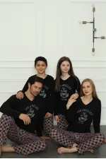 Moda Çizgi Aile Penye Pijama Takım (anne - kız ) 50111 Ayrı Ayrı Satılır . Fiyatları Farklıdır