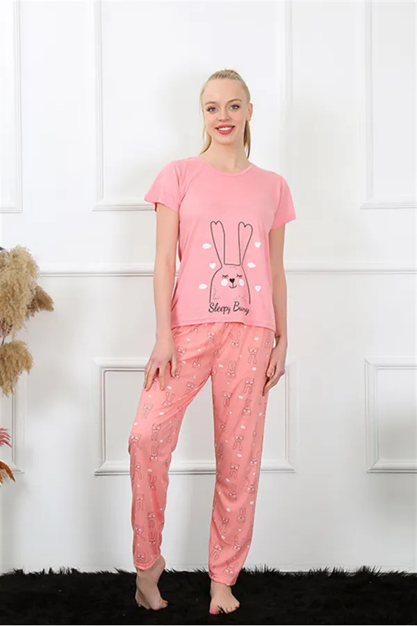 Moda Çizgi Anne Kız Aile Pijama Takım Ayrı Ayrı Satılır 50100