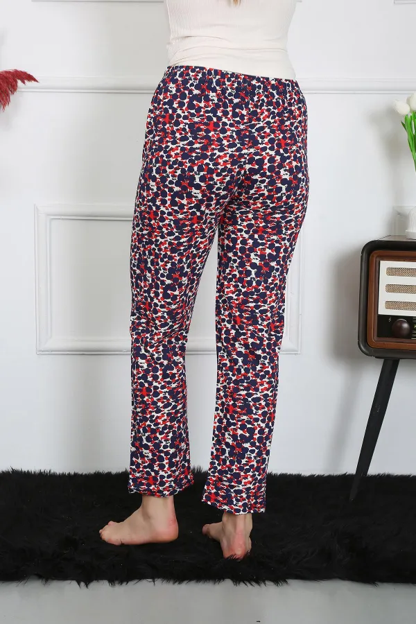 Moda Çizgi Kadın Pamuklu Tek Alt Pijama 27518