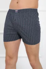 Moda Çizgi Erkek Penye Boxer 40081