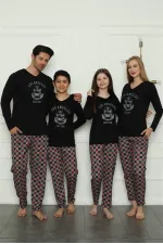 Moda Çizgi Aile Penye Pijama Takım (anne - kız ) 50111 Ayrı Ayrı Satılır . Fiyatları Farklıdır