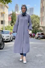 Moda Çizgi Desenli Tunik