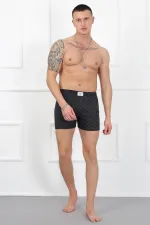 Moda Çizgi Erkek Penye Boxer 40090