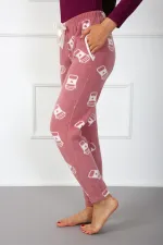 Moda Çizgi Bayan Welsoft Polar Tek Alt Pijama 210048