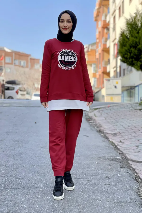 Moda Çizgi Eşorfman Takımı