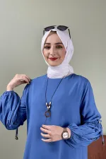 Moda Çizgi Desenli Tunik