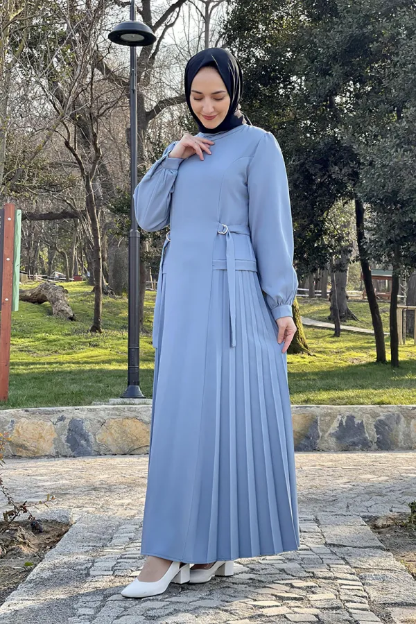 Moda Çizgi Tesettür Elbise