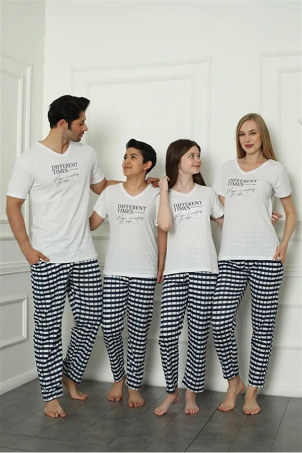 Moda Çizgi Aile Penye Pijama Takım (anne - kız ) 50113 Ayrı Ayrı Satılır . Fiyatları Farklıdır