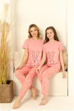 Moda Çizgi Anne Kız Aile Pijama Takım Ayrı Ayrı Satılır 50100