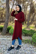 Moda Çizgi Desenli Tunik