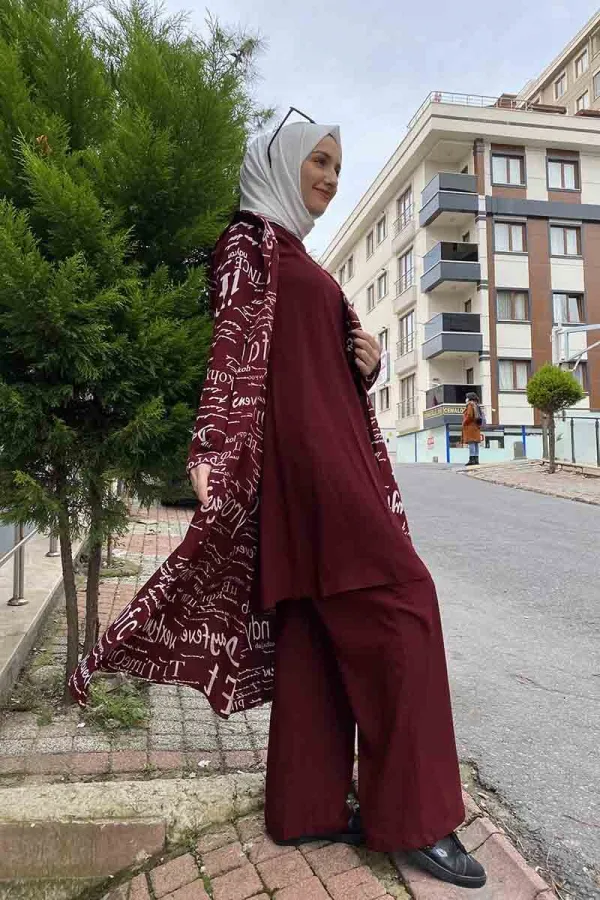 Moda Çizgi Tesettür Takım