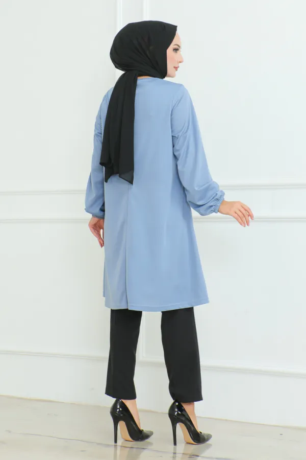 tunik mavi 601