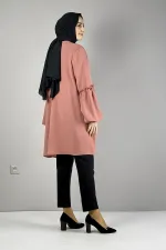 Moda Çizgi Desenli Tunik