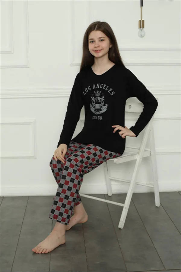 Moda Çizgi Aile Penye Pijama Takım (anne - kız ) 50111 Ayrı Ayrı Satılır . Fiyatları Farklıdır